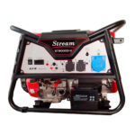 موتور برق بنزینی تکفاز 7.5 کیلووات استریم مدل STREAM-ST9000D-V