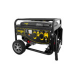 موتور برق بنزینی ویگو 3.5 کیلووات استارتی چرخ‌دار مدل WG5500EW