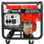 موتور برق دیزلی استارتی دنیز مدل ZP13000E-D با توان 9 کیلووات