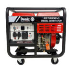 موتور برق دیزلی 5.5 کیلووات استارتی دنیز مدل ZP7000E-D
